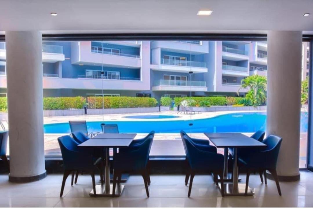 Fully Furnished Apartment At Ocean Blue Compound Il Il Cairo Esterno foto